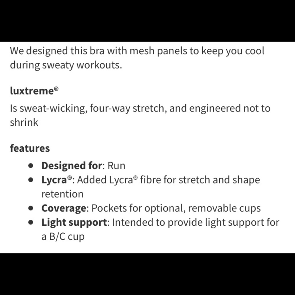 Lululemon Move Bra - Picture 6 of 9